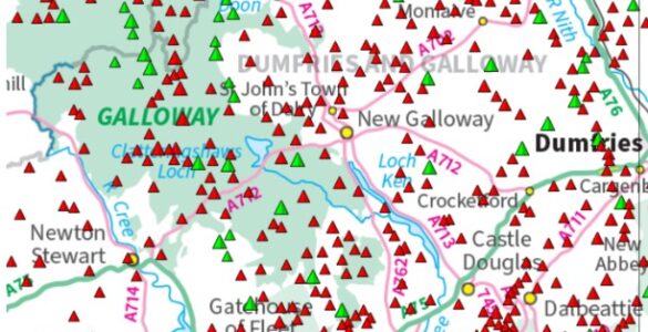 Galloway hills