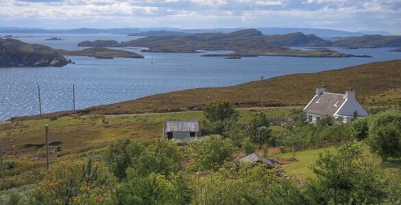 Summer Isles as seen from Polbain